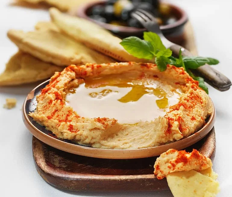 Hummus med matberedaren Hummus matberedare